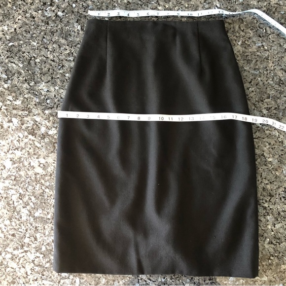 Vintage TARRA HALL Black High Waisted Pencil Skirt - Picture 8 of 15